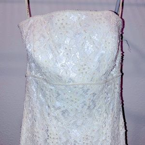 Strapless Wedding Gown